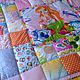Лоскутное одеяло "Русалочка в розовом кружеве", Одеяла, Енисейск,  Фото №1