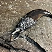Фен-шуй и эзотерика handmade. Livemaster - original item Bear`s claw with silver pommel. Handmade.