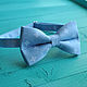 Tie Milord / blue bow tie, blue wedding. Ties. Respect Accessories. Online shopping on My Livemaster.  Фото №2