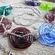 Заказать Авторское колье из муранского стекла (lampwork). Вера Борисова (-vb-). Ярмарка Мастеров. . Колье Фото №3