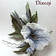 Brooch 'Bindweed'. Silk flowers, cloth flowers. Flowers. Dizani. Online shopping on My Livemaster.  Фото №2