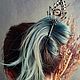 Hairpin Song about the dragon of the first frosts (h1-003). Hairpins. #Ofel_way. My Livemaster. Фото №4