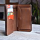 Brown Leather Wallet. Wallets. Finist (tisneniekozhi). My Livemaster. Фото №4