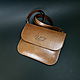 Small red-brown pul-ap purse. Envelope, clutch bag, Clutches, St. Petersburg,  Фото №1