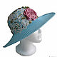 Women's hat LACY STORY hat headdress. Sombreros de la boda. Juliya Laborera. Online shopping on My Livemaster.  Фото №2