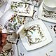 Роспись фарфора. Большой сервиз Зимний сад, Сервизы, Ногинск,  Фото №1