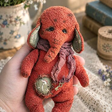 Куклы и игрушки ручной работы. Ярмарка Мастеров - ручная работа Слоники. Handmade.