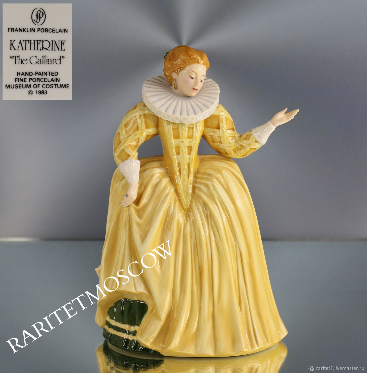 Винтаж: Королева Катерина Katherine фарфор Franklin Porcelain 1983г 1  купить в интернет-магазине Ярмарка Мастеров по цене 16000 ₽ – UFBGMRU | ...