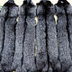 Pieles chernoburki. Piel negro-marrón zorro vydelannyj, Fur, Ekaterinburg,  Фото №1