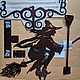 Order Weather vane on the roof ' Witch on a broom'. arnometaldecor. Livemaster. . Vane Фото №3