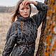 Jerseys: Women's large knit sweater heart oversize gray, Sweaters, Yoshkar-Ola,  Фото №1