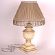 Order Table lamp WITH silk ribbon shade. moonroom. Livemaster. . Table lamps Фото №3