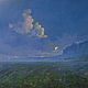 Painting: oil painting 'moon road' landscape. Pictures. Natureartist. Online shopping on My Livemaster.  Фото №2