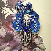 Украшения handmade. Livemaster - original item Brooch-pin: IRIS. Handmade.