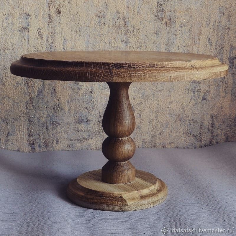 Wooden Cake Table