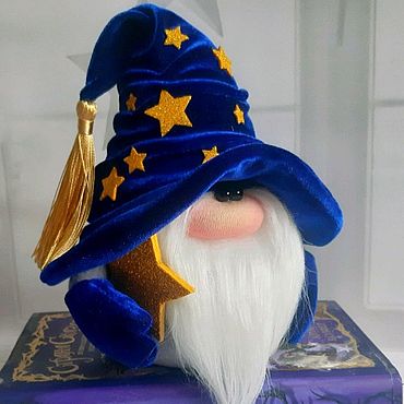 Куклы и игрушки ручной работы. Ярмарка Мастеров - ручная работа Гном Звездочёт.. Handmade.