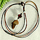 Amber. Pendant 'Africa' amber wood silver. Pendants. Frollena II. Natural Baltic amber. My Livemaster. Фото №5