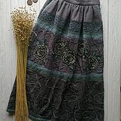 Одежда handmade. Livemaster - original item Long linen skirt 