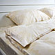 Tencel bedding. Linen duvet cover set. Ivory bedding. Gifts. Moscow unique bedding. Ярмарка Мастеров.  Фото №4