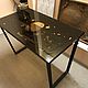 Table carved with glass, Tables, Voronezh,  Фото №1