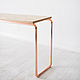 Table console made of copper AL-T-001. Tables. A.Loft Interiros. Online shopping on My Livemaster.  Фото №2