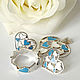 Ring, earrings and Heart pendant made of 925 silver with BS0067 enamel. Jewelry Sets. Sunny Silver. My Livemaster. Фото №6