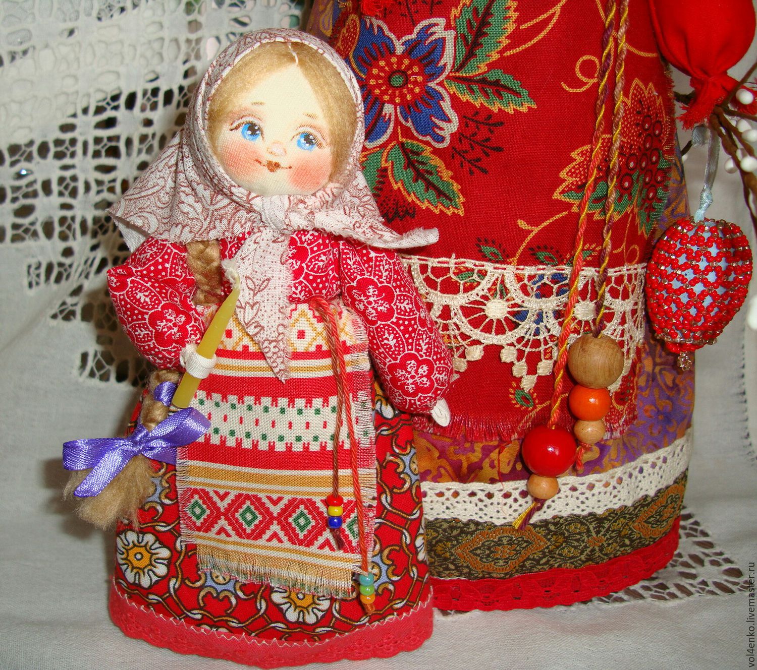 Куклы в народных русских костюмах своими руками