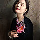 Iris silk brooch 'My Lord', Brooches, Rostov-on-Don,  Фото №1