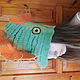 Шапка банная: Рыба. Шапки. Светлана 'Шерстяной калейдоскоп' (WoolKaleidoscop). Ярмарка Мастеров.  Фото №4