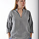 Women's linen shirt. Shirts. e-fashionspb. My Livemaster. Фото №5
