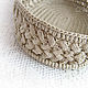 Order Woven, wicker basket number №2. Cross stitch and beads!. Livemaster. . Basket Фото №3