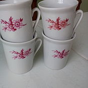 Винтаж handmade. Livemaster - original item Vintage mugs: coffee cups. Handmade.
