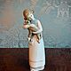Винтаж:  Девушка с барашкой от Lladro, Статуэтки винтажные, Астана,  Фото №1