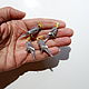 Pájaro loro, fieltro miniatura 1:12: , aceptar pedidos. Miniature figurines. AnzhWoolToy (AnzhelikaK). My Livemaster. Фото №6