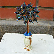 Цветы и флористика handmade. Livemaster - original item Tree of lapis lazuli 