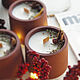 New Year's aroma candle 'Orange and cinnamon'. Candles. Solar Soap. My Livemaster. Фото №4