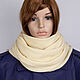 Scarf-stole made of 100% cashmere. Scarves. Knitwear shop Fairy Tale by Irina. Online shopping on My Livemaster.  Фото №2