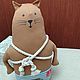 Интерьерная игрушка Кот старпом Полоскин 40 см, Мягкие игрушки, Москва,  Фото №1