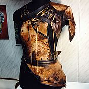 Одежда handmade. Livemaster - original item Clothing for subcultures: Genuine Leather Armor. Handmade.