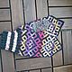 Mittens with Nordic pattern. Mittens. Knot. My Livemaster. Фото №6