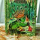 'Frog Princess'Casket book,tree casket. Box. Helena Shelk (alenamasterrnd). Online shopping on My Livemaster.  Фото №2
