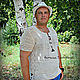 Shirt'Summer wind', in ethnic style. Mens shirts. Shop Natalia Glebovskaya. My Livemaster. Фото №4