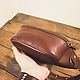 Order Brown leather Waist Bag. G.L.A.D.. Livemaster. . Waist Bag Фото №3