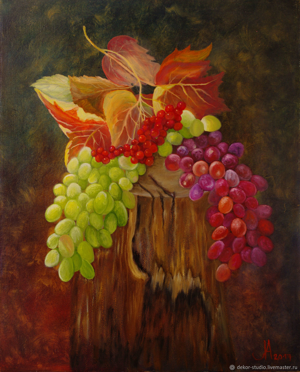 Картина Апеллеса виноград