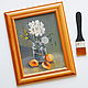 Oil painting still life with apricots, Pictures, Bataysk,  Фото №1
