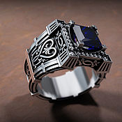 Украшения handmade. Livemaster - original item Signet ring:Gothic Ring. Handmade.