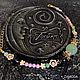 Bracelet stones: onyx, Topaz, chrysoprase, coral. Bead bracelet. ZAMODA. Online shopping on My Livemaster.  Фото №2