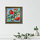 A copy of the product Painting rowan still life abstract oil on canvas. Pictures. Yulia Berseneva ColoredCatsArt. My Livemaster. Фото №6