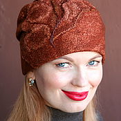 Аксессуары handmade. Livemaster - original item Women felted hat. Handmade.