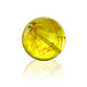 Ball-amber8mm-Lemon color-Drilled, Beads1, Kaliningrad,  Фото №1